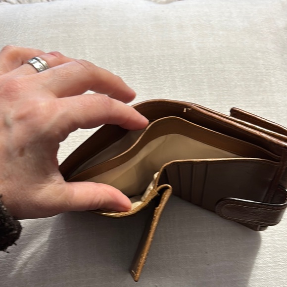 Coach Brown and Tan Wallet - Picture 4 of 8